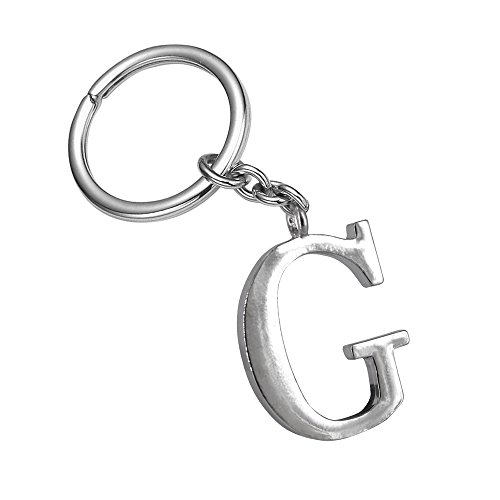 Z528_B New Arrival Adorable Alphabet Initial Letter G Keychain Key Ring
