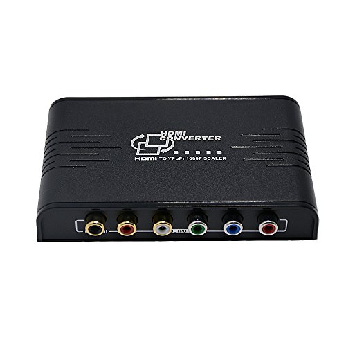 HDMI to 1080P Component Video (YPbPr) Scaler Converter,LinkS HDMI to Component Support Coaxial Audio Output and R / L Audio - Thumbnail 2