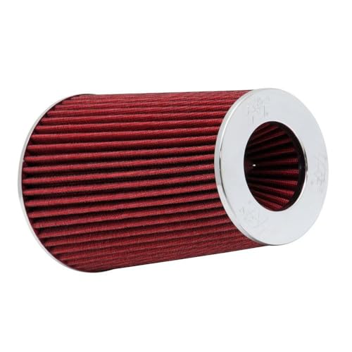 K&N Filters RG-1002RD-L Car and Motorcycle Universal Filter, Chrome