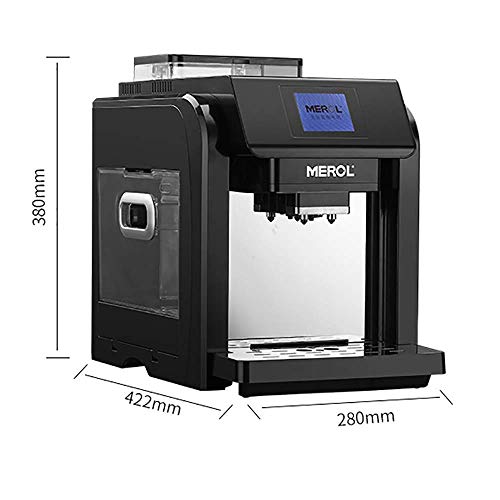 YQGOO Frisch gemahlene Kaffeemaschine Einknopf-Espressomaschine Automatisches Reinigungssystem 20bar 2l 300g… – Bild 5