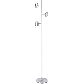 Lite Source Tiara 63 1/4" Brushed Nickel LED 3-Light Tree Floor Lamp