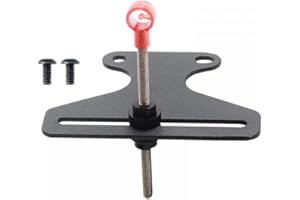 MIOYOOW Archery Bow Sight, Adjustable Single Pin Sight Hunting Shooting Accessories for Recurve, Hunting and Competition Bows