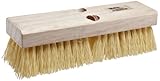Weiler 44434 10" Block Size, 6 X 18 No. Of Rows, Wood Block, Polypropylene Fill, Deck Scrub Brush