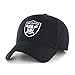 OTS NFL Oakland Raiders Men's All-Star Adjustable Hat, Black And White, One Size