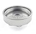 iFJF 68065612AA Fuel Filter Housing Cover Cap for 2010-2019 Dodge Ram 6.7L 2500 3500 4500 5500 Cummins Diesel Engine Billet Aluminum(Silver)