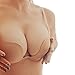 Nature Women's Essentials Deep U Multi-way Push Up Convertible Plunge Bra