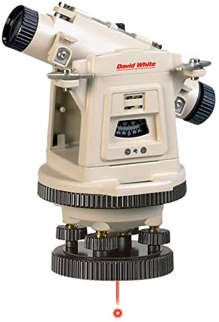 David White 44-8872 LT8-300LP Universal Level-Transit with Laser Plummet
