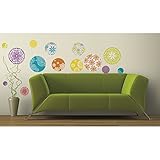RoomMates RMK1707SCS Patterned Dots Peel & Stick Wall Decals