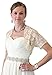 CHAMPAGNE LACE BOLERO, LACE SHRUG, BRIDAL SHRUG, WEDDING JACKET-S