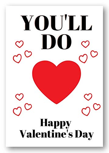 Second Ave Funny Valentine's Day You'll Do Valentine Card For Him/Her