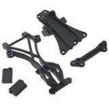 HPI 1/10 Blitz Flux RONT & REAR CHASSIS BRACES & SERVO MOUNT STUDS bumper