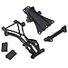 HPI 1/10 Blitz FRONT & REAR CHASSIS BRACES & SERVO MOUNT STUDS SF-10W bumper