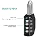 Adoric Life 3-Pack 4 Digit Weatherproof Combination Padlocks, 2-Pack for School, Employee, Outdoor, Gym & Sports Locker, Case, Toolbox, Fence, Cabinet & Storage with FREE Mini 1-pack, Resettable
