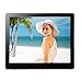 9 Inch Digital Picture Frame 1080P HD IPS Electronic Photo Frames Full Angle Signage USB SD/SDHC for Wedding Birthday Gift- Black
