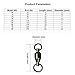 10, 30 Packed Ball Bearing Swivels 100% Copper High Strength Ball Bearing Swivel, Welded Rings Fishing Tackle Swivels Accessory Connectors Saltwater-35LB to 390LB