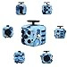 Fidget Spinner Cube Set ADHD Stress Relief Anxiety Toys Best Autism Fidgets spinners for Adults Children Finger Toy with Bearing Focus Fidgeting Restless Colorful Hand Spin 8 Pcs by SCIONE