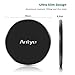 ANTYE Qi Wireless Charger Kit for iPhone 5 5S SE - Including Wireless Charging Receiver Case and (Ultra Slim) Aluminum Wireless Charging Pad (Black)