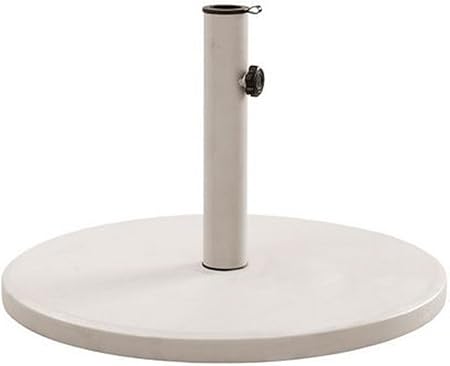 Amazon Com Living Accents Granite Umbrella Base 18 D X 12 H Sand Patio Umbrella Bases Garden Outdoor