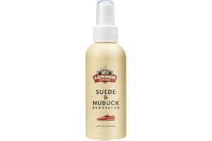 London Shine Suede & Nubuck Shoe Protector Spray for UGG Boots & Shoes | Waterproof, Stain Guard, Renovator & Color Restorer. 110ml Spray-On Bottle.