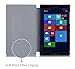 FYY Lenovo Tab S8-50 Case - Ultra Slim Lightweight Premium PU Leather Cover Multi-Angle Stand Case for Lenovo Tab S8-50 Black