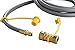 KIBOW 12Ft 3/8 Inch ID Low Pressure Natural Gas and Propane Gas Hose Assembly-CSA Certified