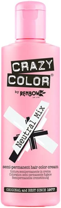 Crazy Color Renbow Neutral 31 Semi-Permanent Hair Color 100ml