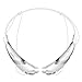 Bluetooth Headphones / Headset Rymemo Match Color Wireless Music Earphones Stereo Earbuds Sports/running Magnetic Neckband Style for Cellphone,Silver-White