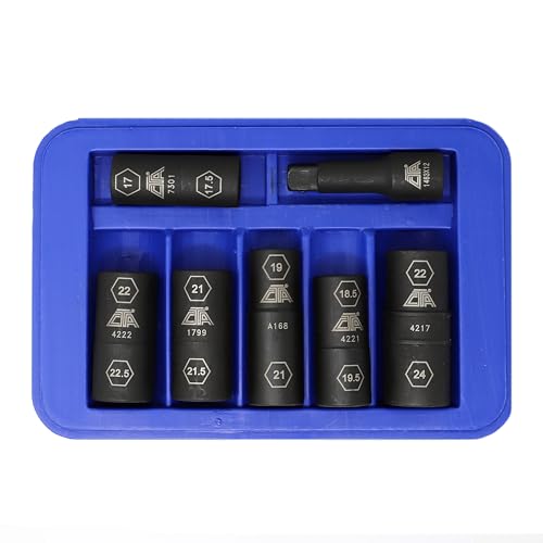 CTA Tools 7307 7 Pc. Flip Socket Set - Removal of Inflated, Warped and Mangled…