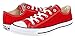 Converse Unisex Sneaker, Red, 6 US Men