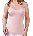 SPANX Pink Hide & Sleek Women's Lace Shaping Tank Cami Shapewear M BHFO 6403