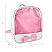STEAMEDBUN Ita Bag Backpack Bowknot Kawaii Pin Display Backpack Bag with Insert