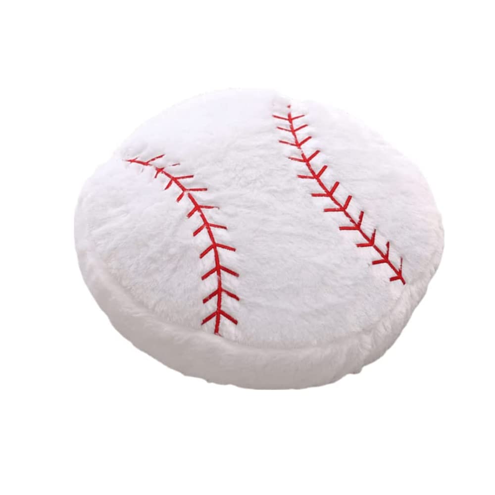 XIYUAN 18" Fluffy Sports Pillow Stuffed Soccer Plush Pillow Baseball Pillow Soft Stuffed Basketball Plush Pillow Ball Sports Plush Toys Soft and Durable Home Decor Sports Gifts — image 1