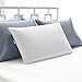 Sleep Innovations Reversible Pillow Cooling Gel Memory Foam and Classic Memory Foam, Queen Size, Side, Stomach, and Back Sleepers, Medium Support