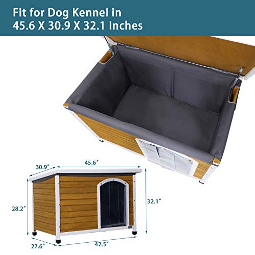Petsfit Insulation Kit, Suitable for Wooden Dog Houses in 45.6 X 30.9 X