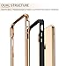 ESR Bumper Hoop Case for iPhone Xs Max, Heavy Duty Armor with Flexible Cushion [Reinforced Camera Protection] [Glass-Back Safe] for 6.5 inch(2018)(Gold)