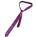 Allegra K Men's Classic Self-tied Solid Color Neckties Skinny Wedding Party Work Neck Tie Medium Violet