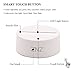 ZNZ 3D LED Lamp Night Light 7 Colors USB Operated Table Dimmable Night Light with Touch Switch Remote Control for Kids, 3D Light Optical Illusions Desk Lamp for Room Decor (Death Star+Eiffel Tower)