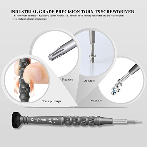 4 Kingsdun+Screwdriver+Precise+Industrial+Professional
