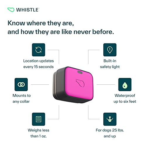 Whistle GO Explore GPS + Health + Fitness Dog Tracker Plus Health & Fitness Monitor