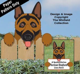 german shepherd fence