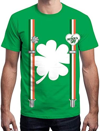 St. Patrick's Day Green T Shirt Green Hoodies Green Socks Green Bow Green Sleeve Green Kiss Me Shoulder Strap