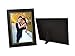 Golden State Art, 25 Pack, 4X6 Cardboard Photo Frame, Paper Picture Frame Cards with Easel, DIY Paper Photo Display (Black with Gold Lining)