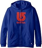 BURTON Boys Logo Vertical Full Zip Hoodie