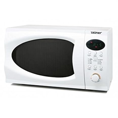 Zelmer ZMW2130W Encimera 23L 1250W Color blanco - Microondas ...