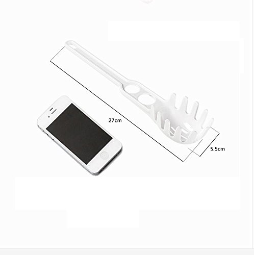Pasta Spoon Spaghetti Server -Pasta Fork Ladle with portion measurement