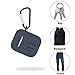 my-handy-design KDL Case, Strap, Ear Hooks, Silicone Protective Cover with Earphone Sports Anti-Lost Strap with Silicone Protective Earhooks, Airpods Replacement Accessories, Dark Blue
