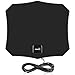 ViewTV [2018 Version Gold Series 60 Mile Digital TV Antenna Flat Indoor Amplified HDTV - UHF/VHF 1080P Channels w/Detachable Signal Amplifier – Black