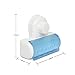 MCART Toothbrush Holder with Self Adhesive Suction Cup Easily Wall Mounted 5 Toothbrush Storage Set with Cover