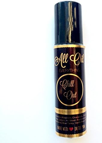 Chill Out Anxiety and Mood Calming Essential Oil Blend, Roll on Bottle - Use for Stress Relief, May Help Manage Anxiety, Emotions, Extremely Calming, Stress Relief, Calm Down, Anxiety Relief