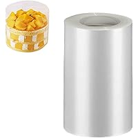 YQL Cake Collar 2.4 Inch, Acetate Cake Collar Roll DIY Acetate Sheet Baking Transparent Mousse Cake Sheets Surrounding Edge C